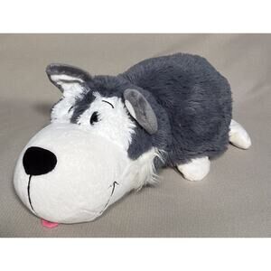 Flip a Zoo Reversible Plush Bear Poppi Husky & Asher Stuffed Animal Toy